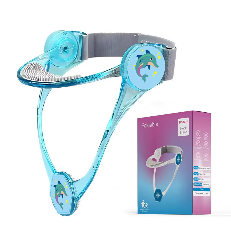 Posture Correction Pain Prevent Head Low Double Chin Adjustable Cervical Traction Device Neck Support Braces Decompressed Spine