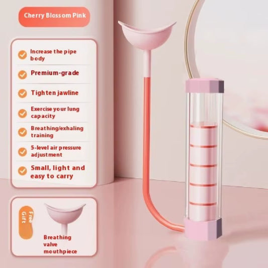 Multifunctional Abdominal Training Dumbbell Breathing Exercise Device Lung Capacity Trainer for Adults Sports Training Equipment